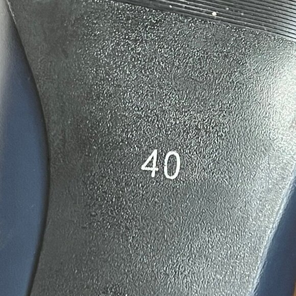 Vintage Mary Jane Short Chunky Heel Pumps Preppy Coquette French Femme Feminine - Picture 3 of 7